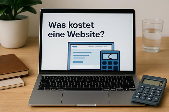 Der Website-Kostenrechner gibt Ihnen einen Überblick über die Kosten einer Website